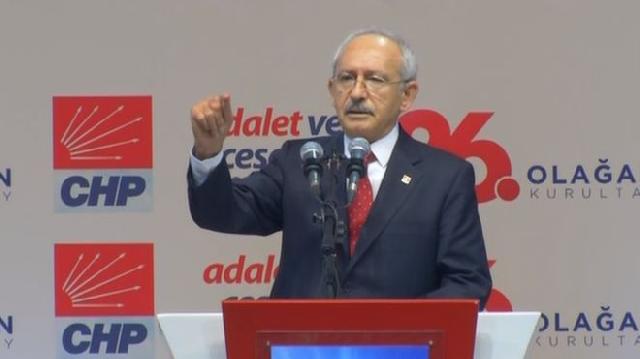 Kamal Kılıçdaroğlu yenidən CHP sədri seçildi