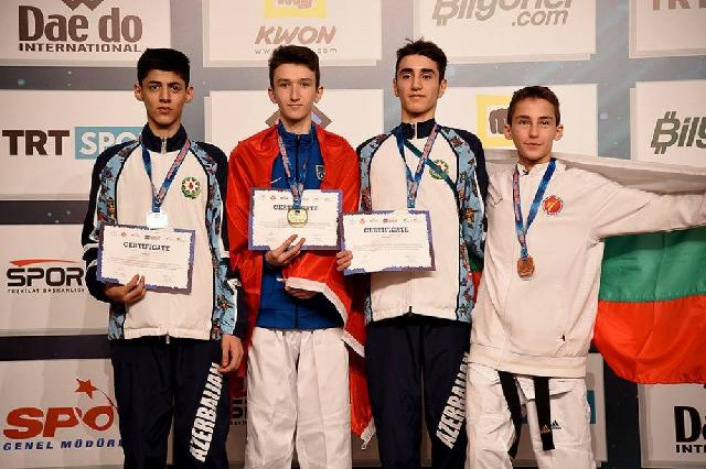 Taekvondoçularımız klublararası Avropa çempionatının ikinci günündə 10 medal qazanıblar