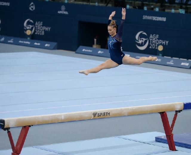 İdman gimnastikası üzrə dünya kubokunun ikinci günündə qadın idmançımız finala vəsiqə qazanıb