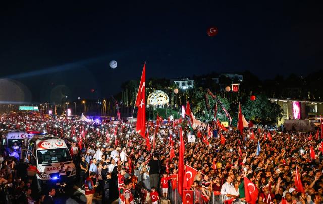 Türkiyədə 15 İyul – Demokratiya və Milli Birlik Günü qeyd olunub