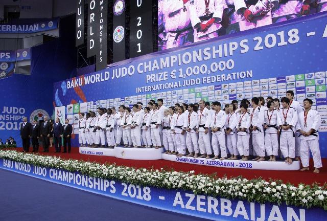 Bakıda keçirilən cüdo üzrə dünya çempionatına yekun vurulub