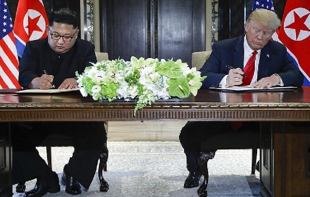 Donald Tramp Kim Çen Inla ikinci sammitə hazırlaşır