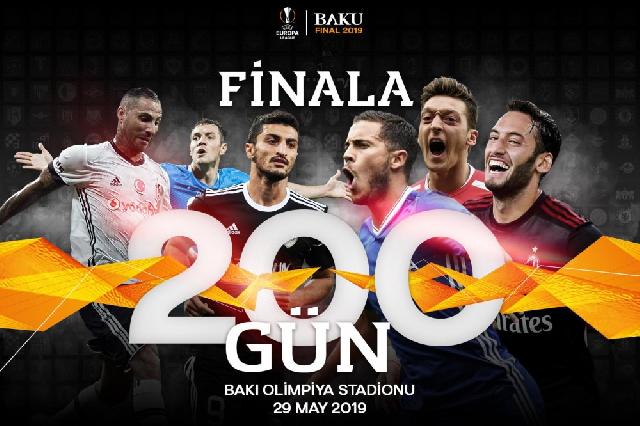 Bakıda keçiriləcək UEFA Avropa Liqasının final oyununa 200 gün qaldı