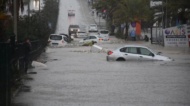 Bodrumda sel fəlakəti