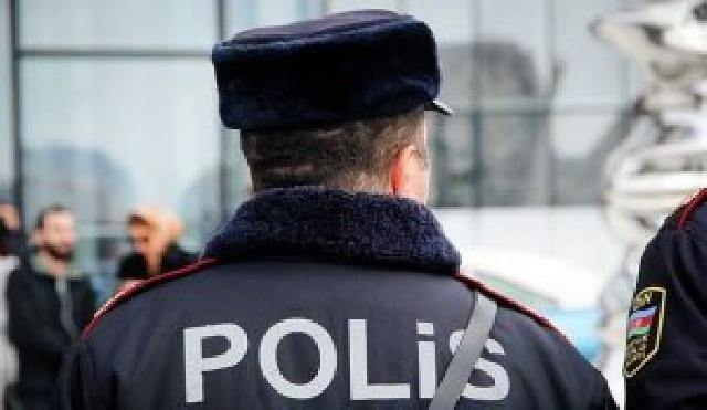 Azərbaycanda polis iş başında  özünü güllələdi
