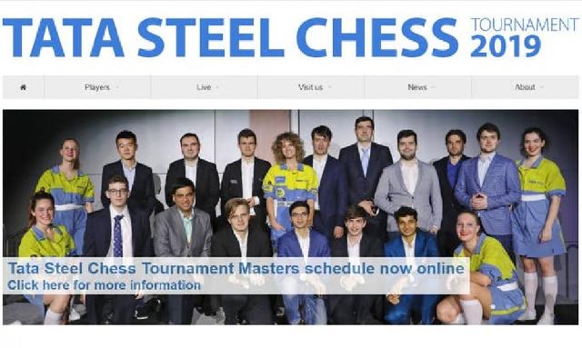 Şahmatçılarımız “Tata Steel Masters-2019” yenə heç-heçə ediblər