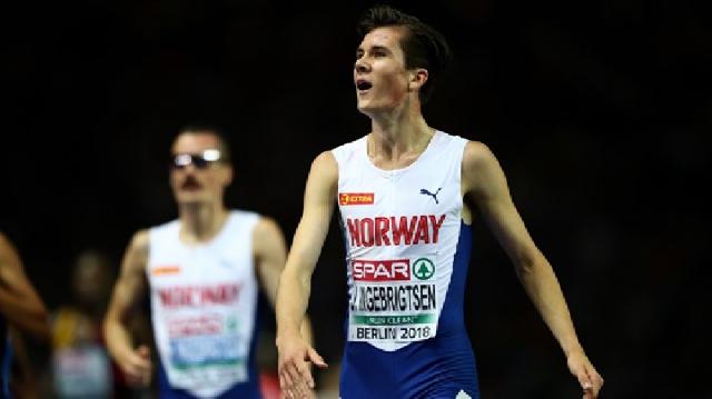 Norveçli atlet 1500 m məsafəyə qaçışda Avropa rekordunu təzələyib