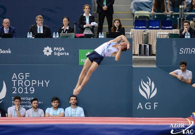 Azərbaycan gimnastı Mixail Malkin Dünya Kubokunda ikinci oldu