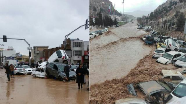 İranda baş verən təbii fəlakət ölkəyə külli miqdarda ziyan vurub