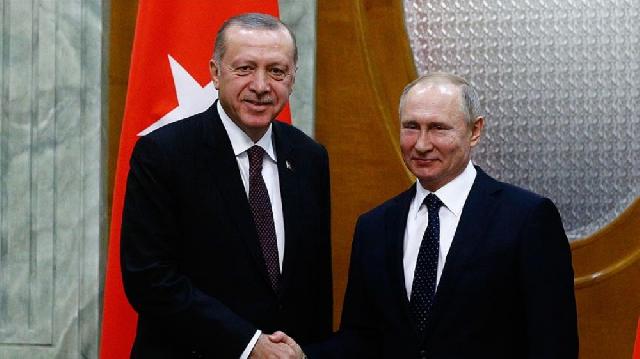 Putin Ərdoğanı təbrik etdi