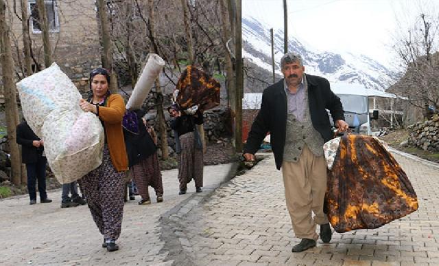 Türkiyədə torpaq sürüşməsi səbəbindən bir kənd boşaldılır