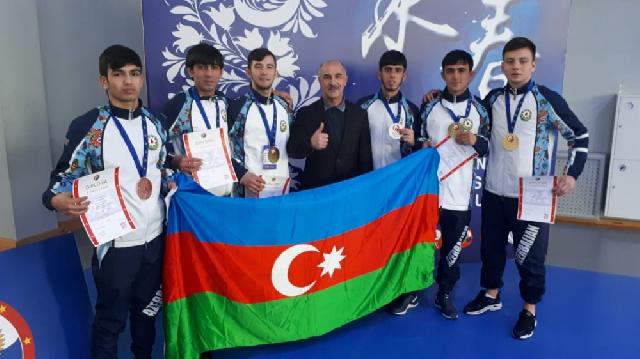 İdmançılarımız uşu üzrə Avropa çempionatında 6 medal qazanıblar