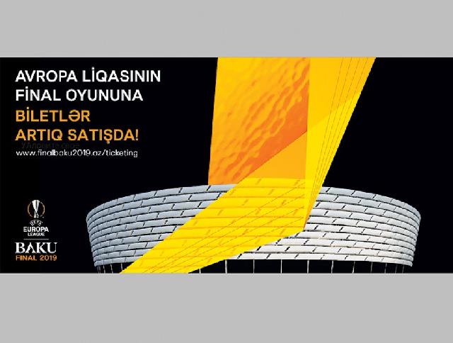 UEFA Avropa Liqasının final oyununa bilet 60-280 manat təşkil edir