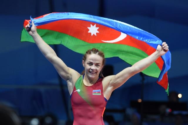 Mariya Stadnik “Minsk 2019”da Azərbaycana üçüncü qızıl medalı gətirib