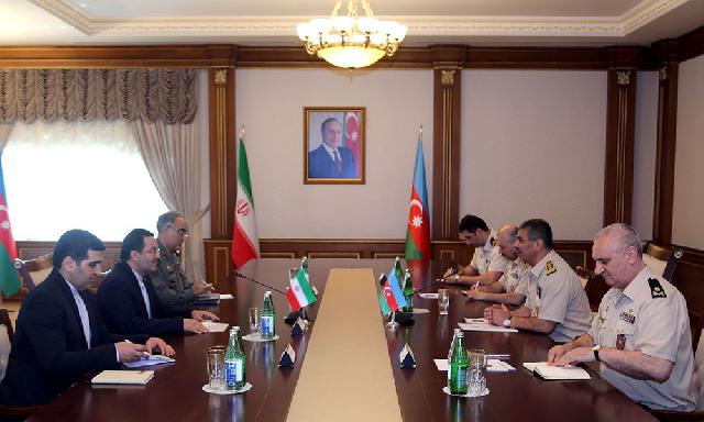 Azərbaycan-İran hərbi əməkdaşlığı müzakirə olunub