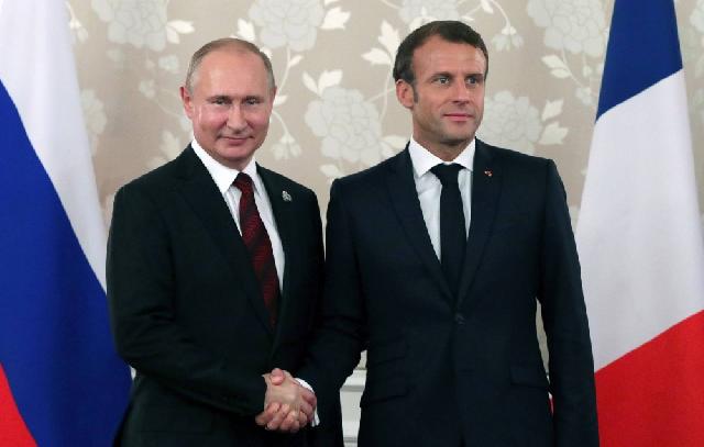 Putin-Makron görüşü gələn ay Fransada keçiriləcək