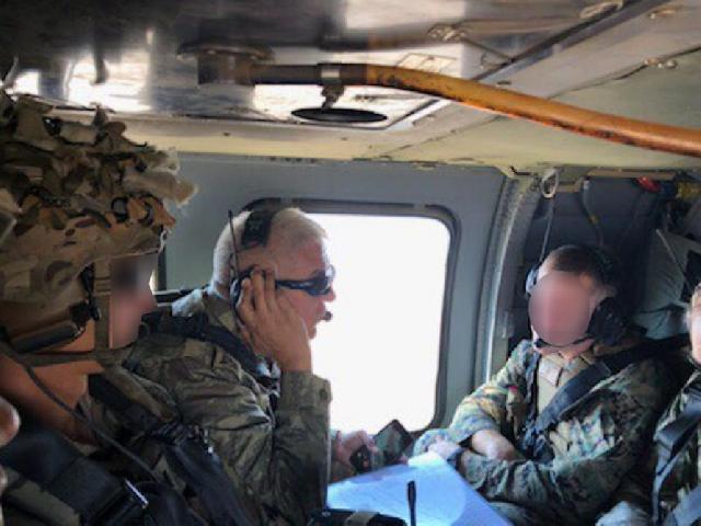 Türkiyə və ABŞ komandanları helikopterdə Suriya ərazisinə uçublar