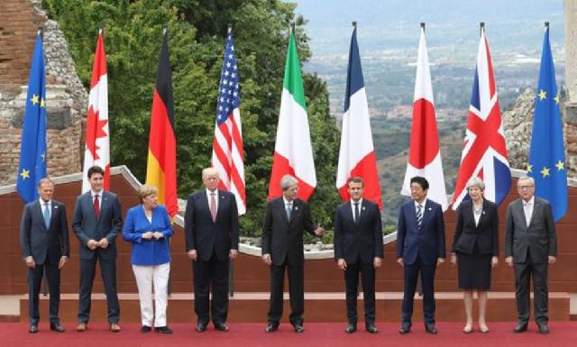 "G7" sammitinin rəsmi açılışı olub