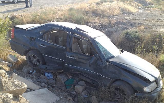 Hacıqabulda avtomobil aşdı: 1 nəfər öldü, 3 nəfər yaralandı