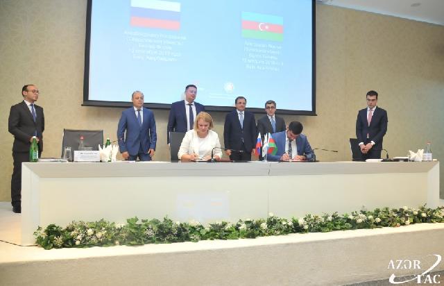 Azərbaycanla Rusiya vilayəti arasında 2 memorandum imzalanıb