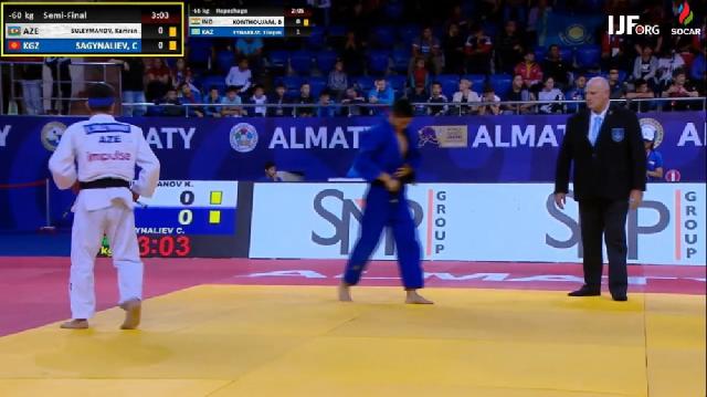 Cüdoçumuz Almatıda keçirilən  dünya çempionatında finala yüksəlib