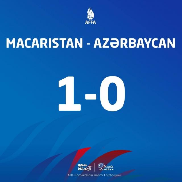 “Avro-2020”: Macarıstan-Azərbaycanı üstələdi-1:0