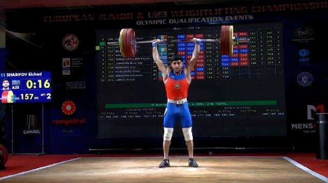 Elşad Şərifov Avropa birinciliyində bürünc medal qazanıb