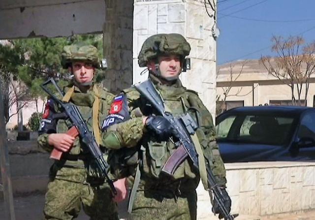 Rusiyanın hərbi polisləri Suriyaya gəlib