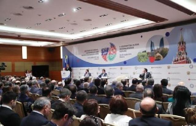 Moskvada X Rusiya-Azərbaycan Regionlararası Forumu işə başlayıb
