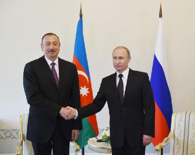 İlham Əliyev və Vladimir Putin Sankt-Peterburqda görüşəcəklər