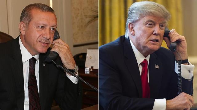 Türkiyə və ABŞ prezidentləri arasında telefon danışığı olub