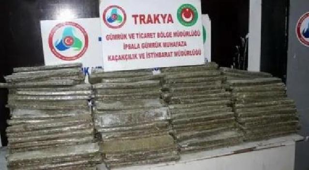 Türkiyədə 177 kq narkotik maddə ələ keçirilib