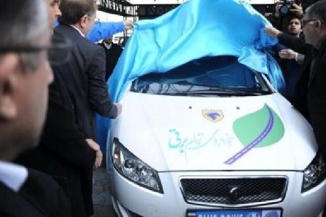 İran yeni elektromobilini təqdim edib
