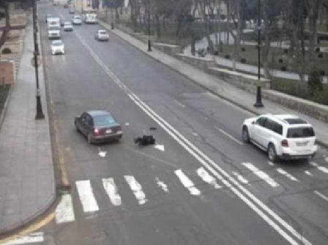 Xətai rayonunda piyadanı vurub qaçan sürücü tutulub