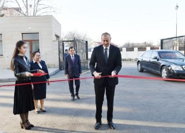 Prezident İlham Əliyev Qazaxda bir sıra obyektlərin açılışında iştirak edib
