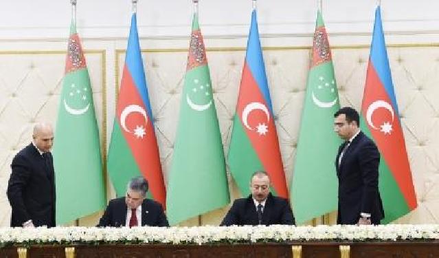 Bakıda Azərbaycan-Türkmənistan sənədləri imzalanıb