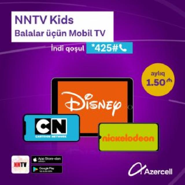 "Azercell" uşaqlar üçün “Mobil TV” xidmətini istifadəyə verdi