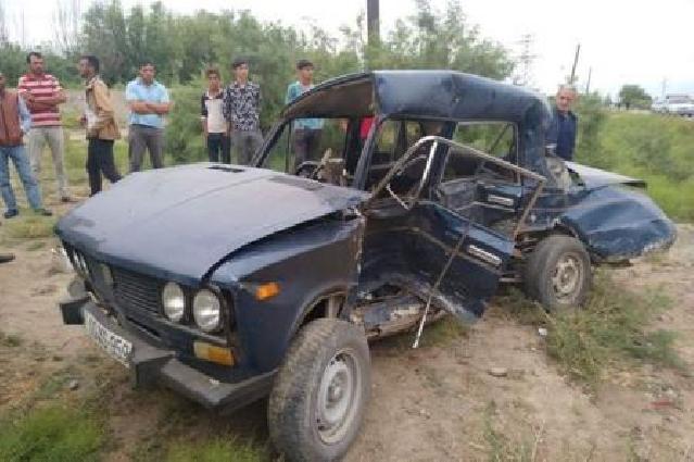 Sabirabadda "Jiquli" "Ford"la toqquşdu, sürücü öldü