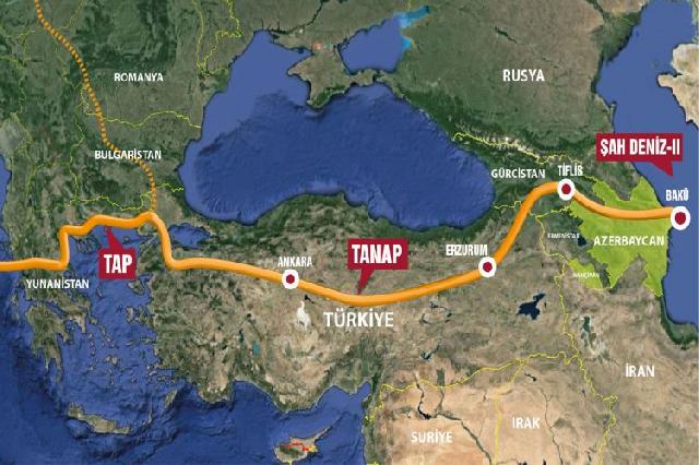 Azərbaycan qazını Avropaya nəql edəcək TAP boru kəmərinin inşası bitib