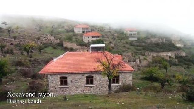 Xocavəndin işğaldan azad olunan Daşbaşı kəndindən videoreportaj