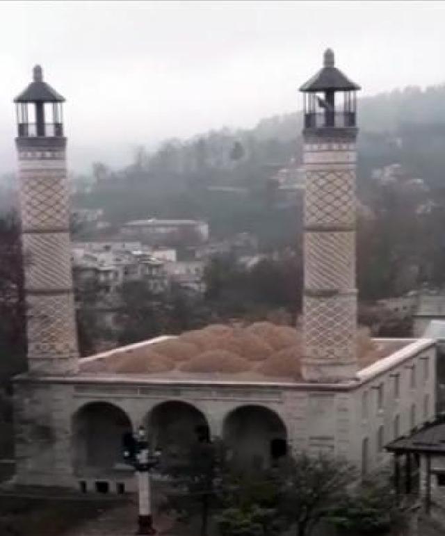 Şuşa məscidi elektrik enerjisi ilə təchiz olunub
