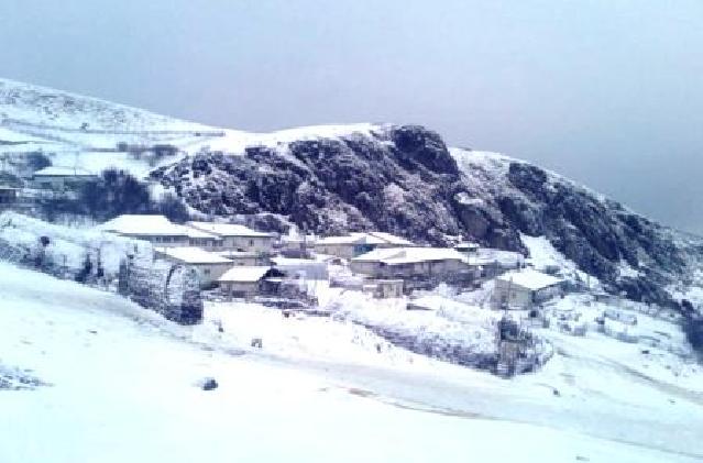 Xınalıq və Qırız kəndlərində mənfi 6 dərəcə temperatur qeydə alınıb
