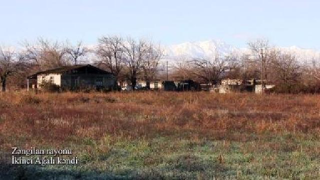 Zəngilan rayonunun İkinci Ağalı kəndinin videogörüntüləri yayıldı