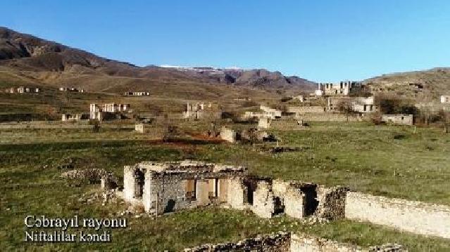 MN Cəbrayıl rayonunun Niftalılar kəndinin videogörüntülərini paylaşdı