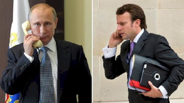 Putin Makronla Qarabağa dair sabahkı Moskva görüşünü müzakirə edib