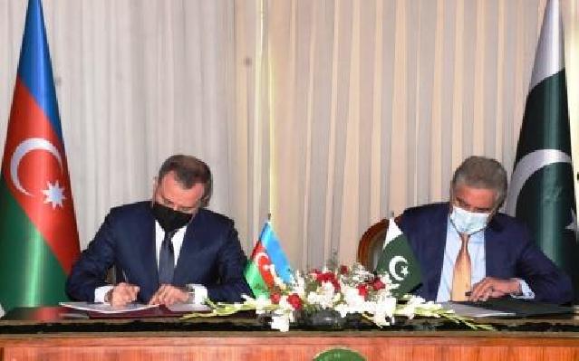 Azərbaycan ilə Pakistan arasında əməkdaşlıq sazişi imzalanıb
