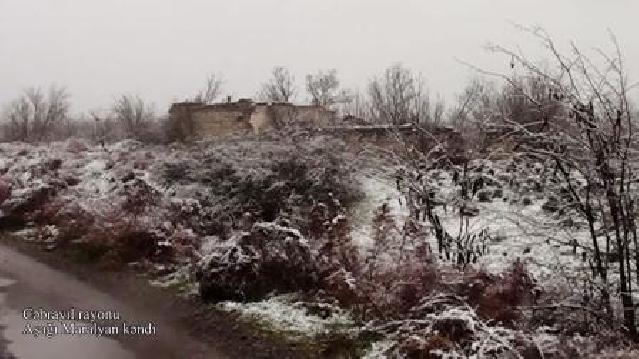 MN Cəbrayıl rayonunun Aşağı Maralyan kəndinin videogörüntülərini yayıb