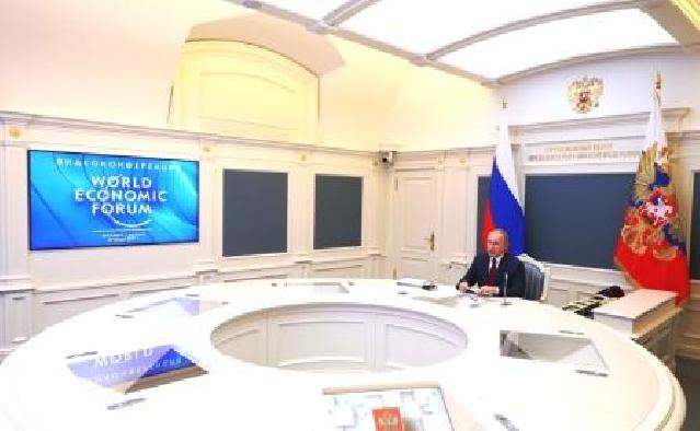 Rusiya prezidenti Davos sammitində Qarabağdan danışdı