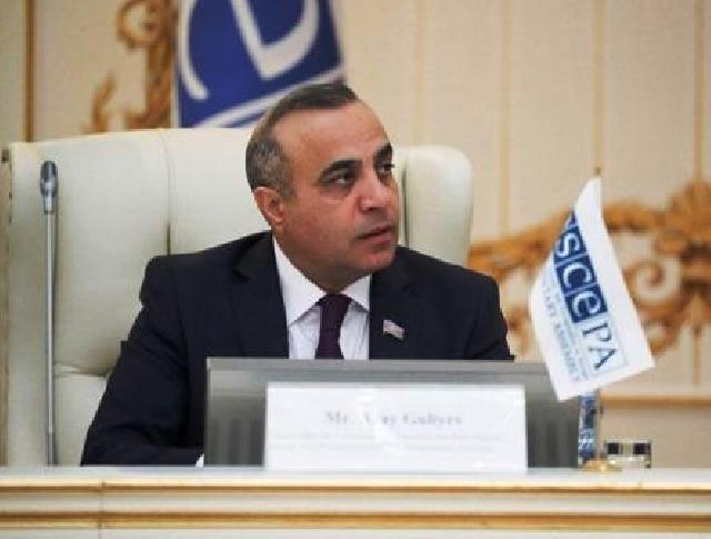 Azay Quliyev ATƏT PA-nın qış sessiyasında regional sülhdən danışdı