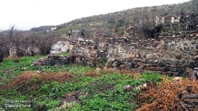 MN Zəngilan rayonunun Çöpədərə kəndinin videogörüntülərini paylaşıb